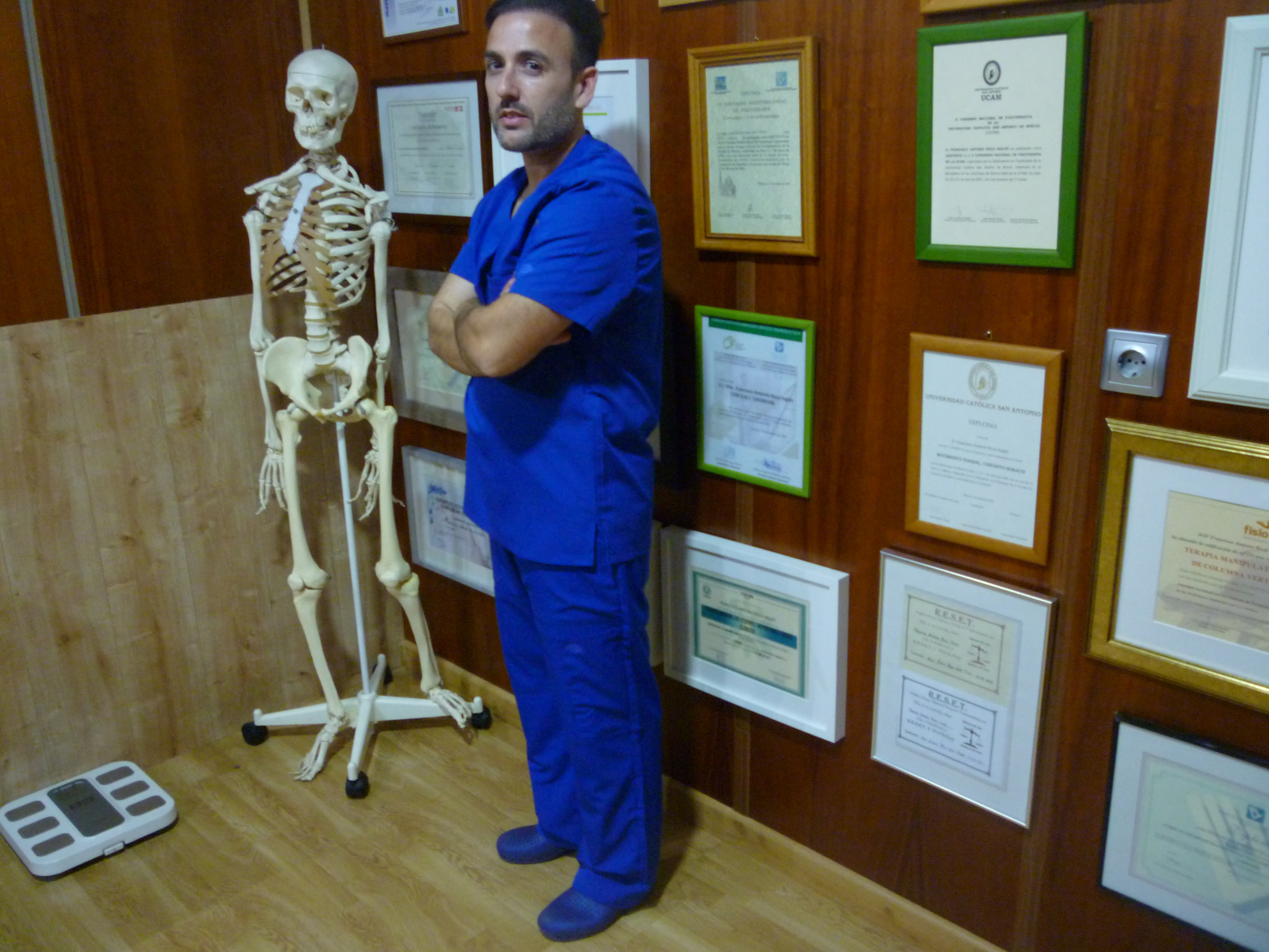 Francisco Antonio Roca Inglés, profesional de la fisioterapia en Murcia